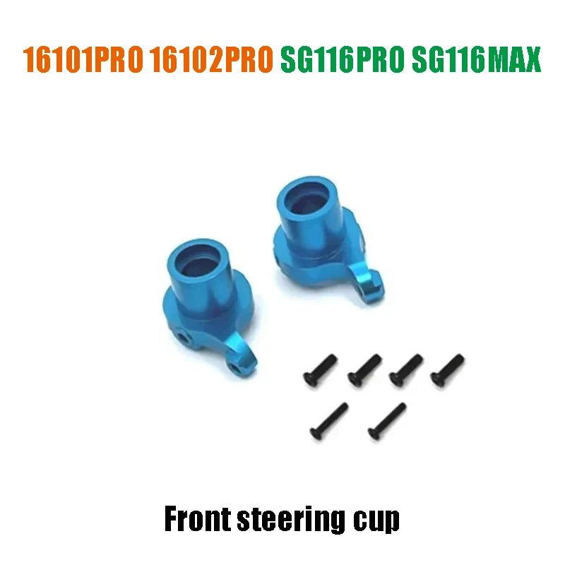 16102PROSCY 16101 PRO  SG116MAX RC Automotive Aluminum Parts Suspension Arm Steering Assembly Drive Shaft Gear Upgrade Metal Kit