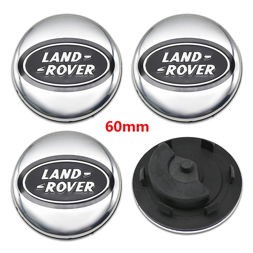 4Pcs 60mm Floating Wheel Center Caps Hub Cover For Land Rover Range Rover Discovery Evoque Sport Defender Velar Premium Pro