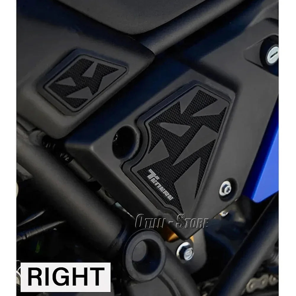 Tank Pad Sticker For YAMAHA TENERE 700 World Raid T700 T7 Tenere700 World Raid 2025 Motorcycle Non-slip Side Fuel Tank Stickers
