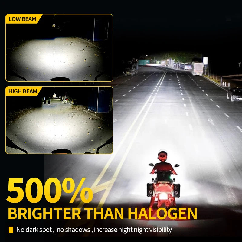 1/2Pcs Motorcycle 60W White 12000lm H8 H11 LED Headlight Bulbs 6500k CANbus For Ducati 1299 Panigale S 2015-2017 Accessories