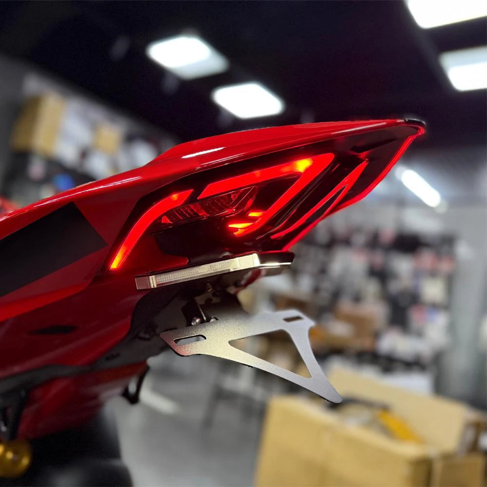 For Ducati panigale V4S V2 V4 New Motorcycle License Plate Bracket Holder Rear Short Tail Bracket New Kit Streetfighter V4 2025