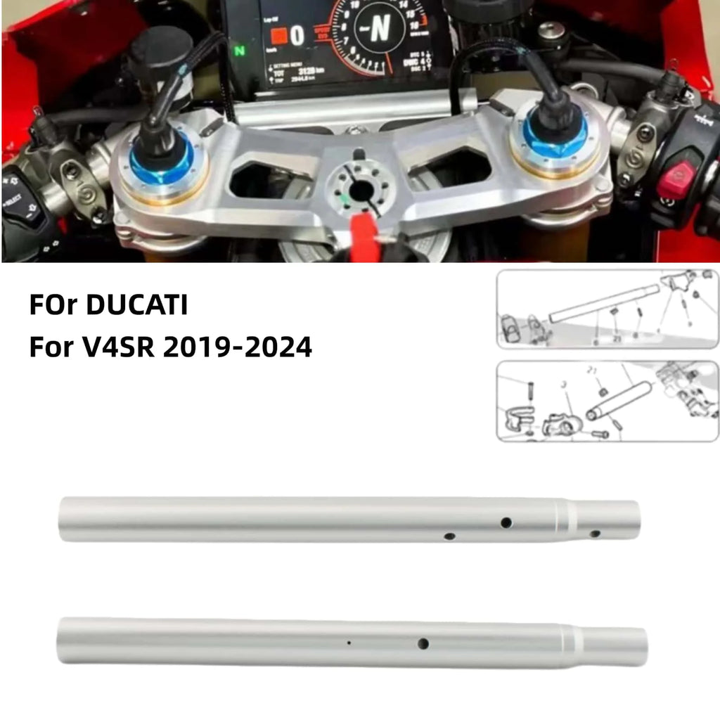 Motorcycle Handlebar Superbike Steering Wheel Hand Grip 87512772CA / 87512763CA For DUCATI Panigale V4/S 2018-2024 V4 V4S V4R