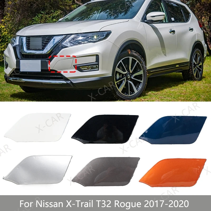 لنيسان إكس-تريل XTrail T32 روج 2017 2018 2019 2020 غطاء العين الأمامية لمقطورة سحب ممتص الصدمات