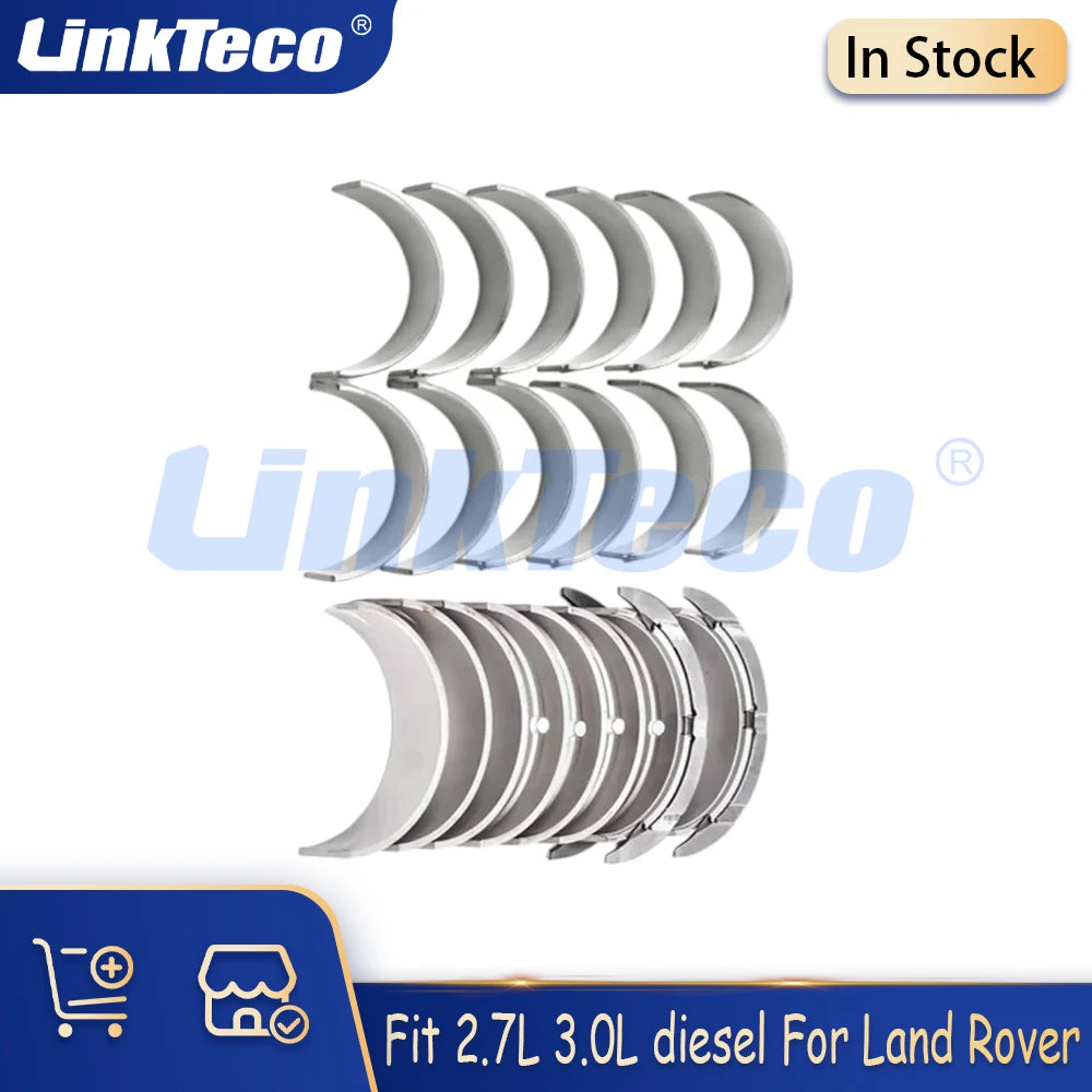 Engine Parts Crankshaft Main & con rod Bearing Set Fit 2.7 L 3.0 L diesel For Land Rover DISCOVERY RANGE ROVER SPORT 306DT 276DT