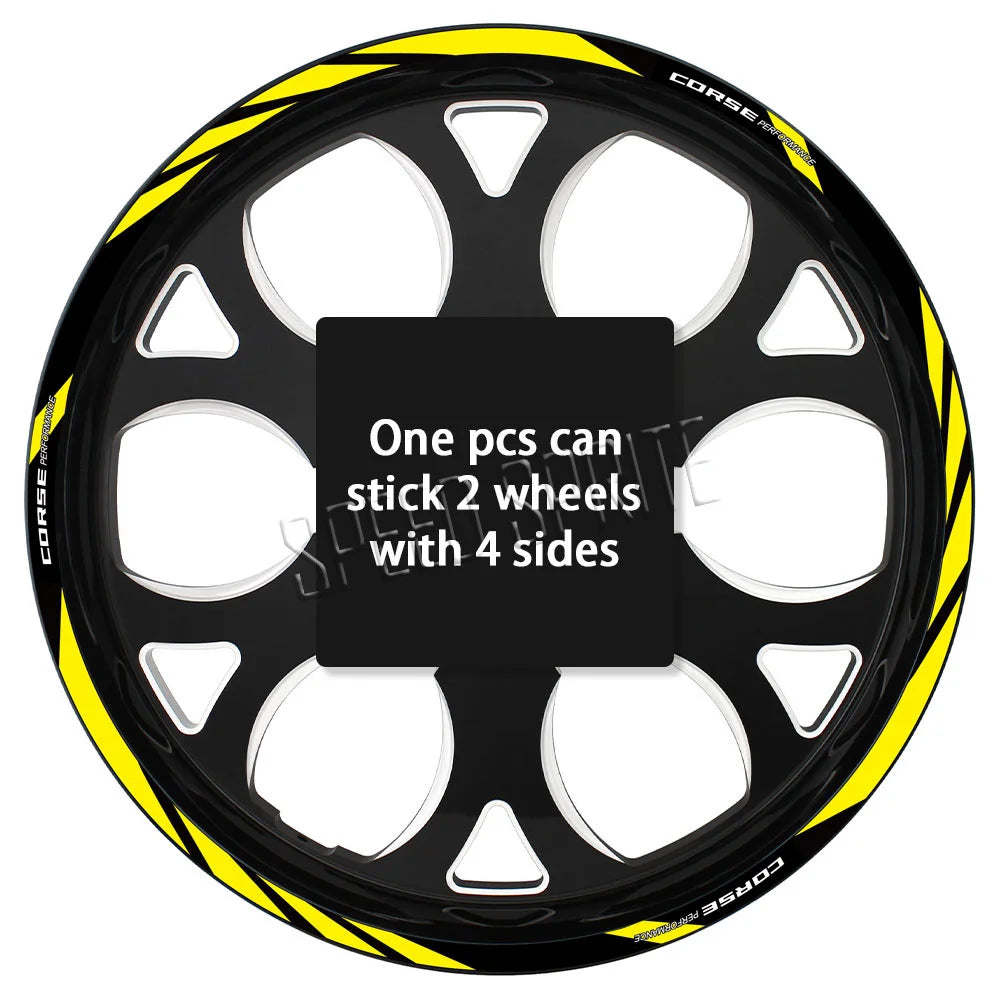 Wheel Sticker Rim Decal Hub Stripe Tape Accessories For Ducati monster 696 821 937 diavel multistrada 1260 1200 panigale v4 848