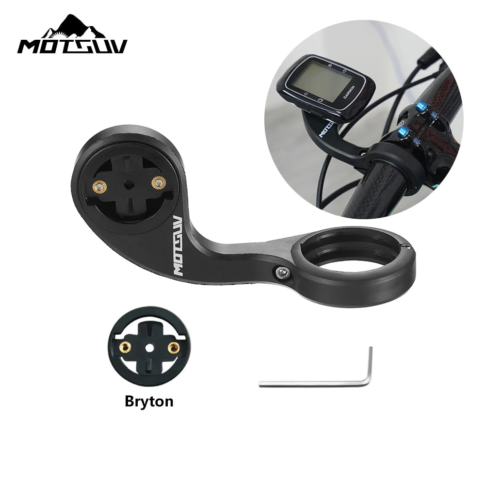 Motsuv Bicycle Computer Mount Holder Plastic Mountain Bike Handlebar Odometer Stopwatch Rack Garmin bryton wahoo Cycling Parts