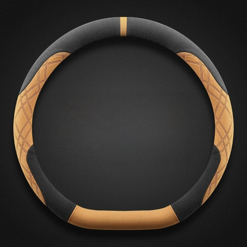 For BYD Equation Leopard 8 Steering Wheel Cover Winter 2025 Leopard 8 Zhiyong Flagship Version 7 Seats 6 Seats Fleece