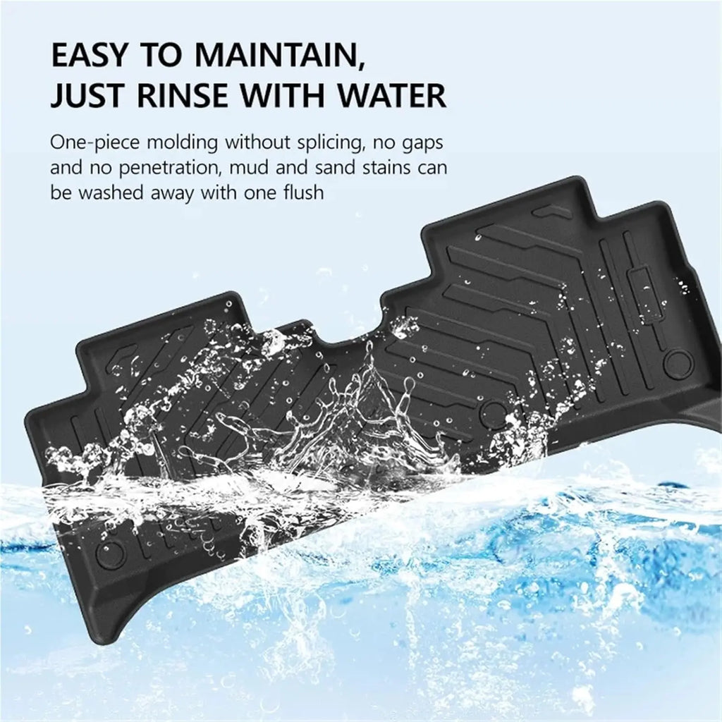 TPE Full Coverage Car Floor Mats Custom Fit BYD Seagull 2023-2026 Waterproof Anti-slip Auto Foot Liners EV Interior Protector