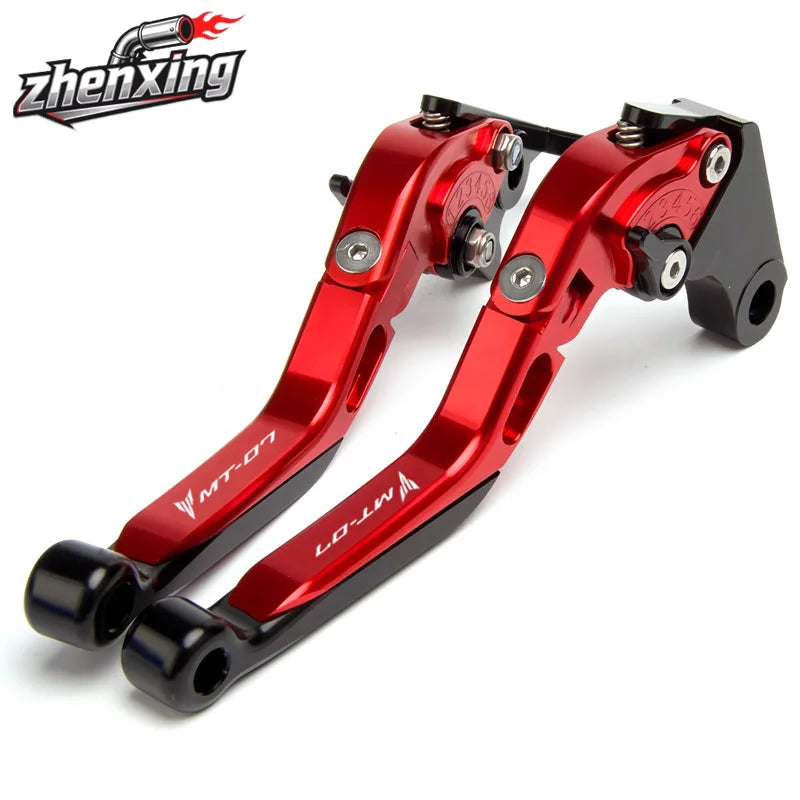 For YAMAHA MT-07 FZ-07 MT 07 FZ07 MT07 FZ 07 2014-2025 Motorcycle CNC Adjustable Folding Extendable Brake Clutch Levers Handle