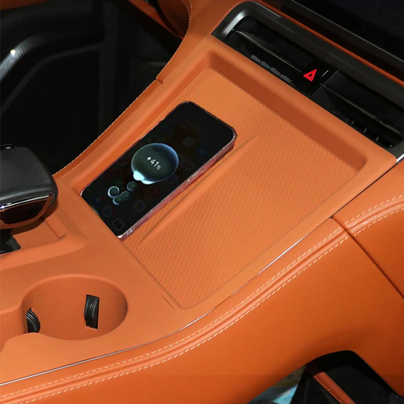 For Rox 01 2024 2025 2026 Automotive central control shift panel protective pad made of silicone material for interior use