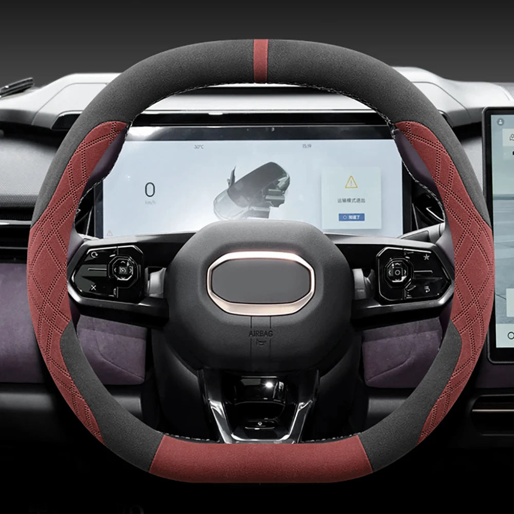 Car Steering Wheel Cover Edition Special Handlebar Cover For BAIC Jishi Polestone 01 Rox 01 2023 2024 2025 Accessories
