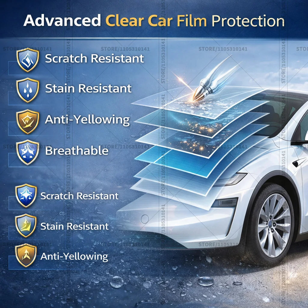 For Land Rover Defender 90 V8 2022-2025 Pre-Cut Paint Protection Film PPF Transparent Car Film Automotive PPF Full Vehicle