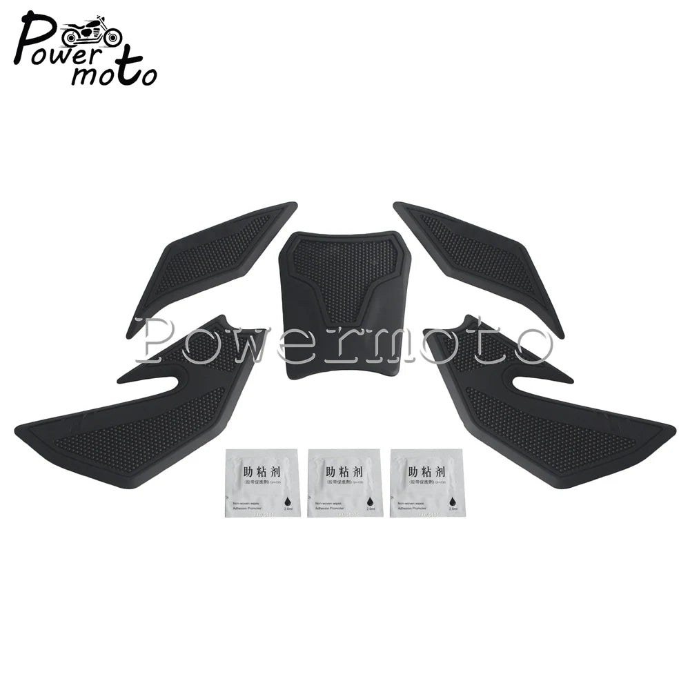 Slip Resistant Fuel Tank Side Grip Pad Rubber Anti Scratch Panel Cover Durable Protective Decal For Yamaha Tenere 700 2025