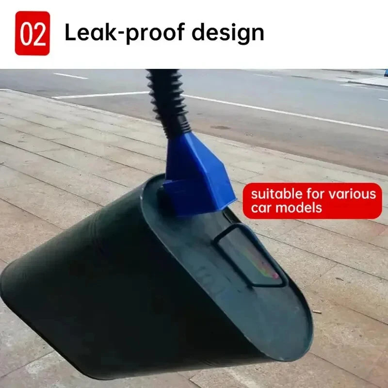Heavy Duty Plastic Oil Funnel with Filter for Car Motorcycle Gasoline Engine Fueling Oil Change Conveying Funnel Accessories