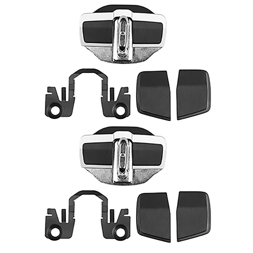 2 Sets TRD Door Stabilizer Door Lock Protector Latches Stopper Covers for Toyota Land Cruiser Alphard Vellfire