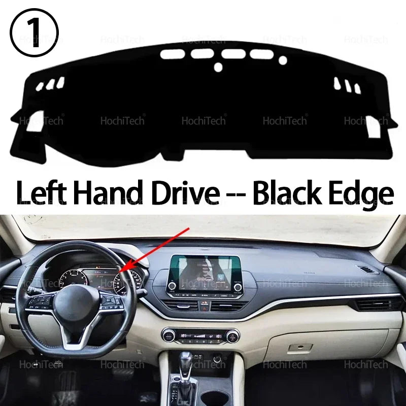 Anti-Slip Mat Dashboard Cover Carpet Sunshade Dashmat Accessories For Nissan Altima L34 2019 2020 2021 2022 2023