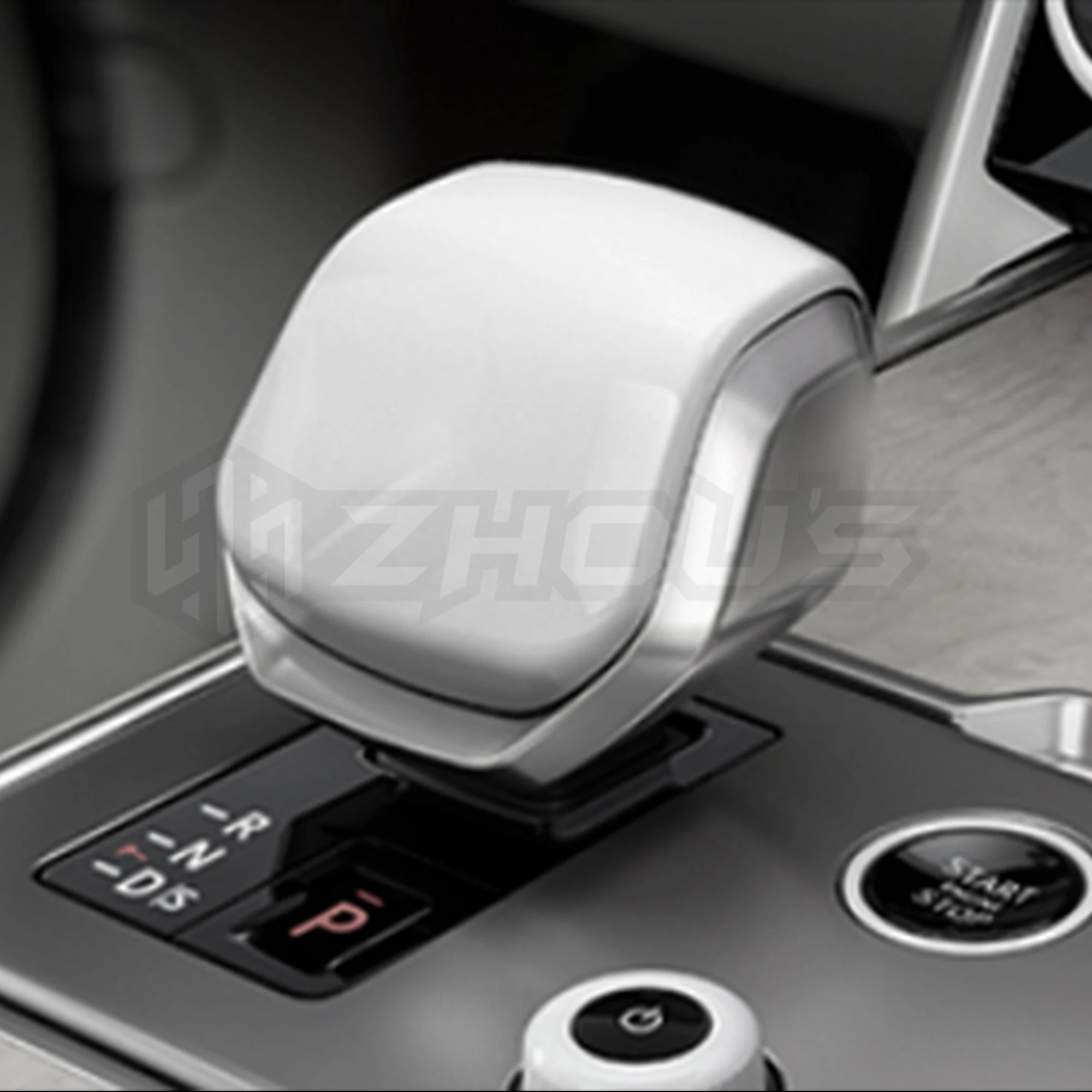 Auto Spare Interiors Parts Ceramics Custom Car Gear Shift Knob for Land Rover Range Rover Parts