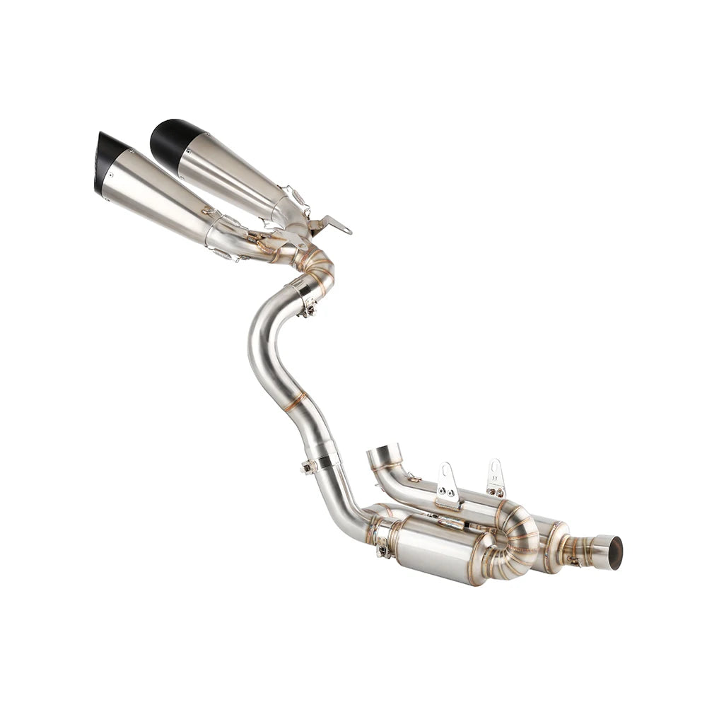For Ducati Panigale V4 2022 2023 2024 Panigale V4S Escape Slip-on Motorcycle High Mount Exhaust Muffler With Link Pipe Underseat