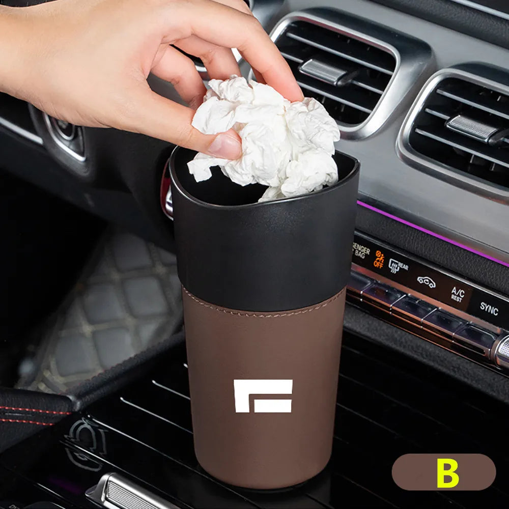 Car Trash Can For BAIC JISHI Rox Adamas 2026 Car Garbage Bin Storage Box Insert Multi-functional Waterproof Interior Accessory
