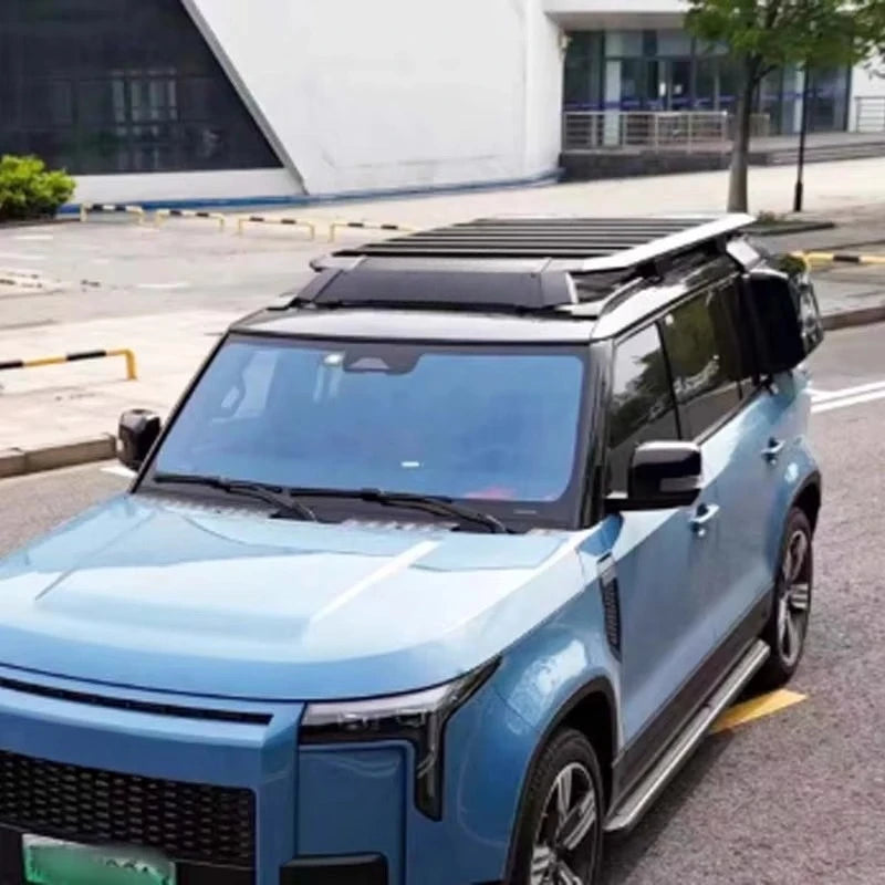 High Performance Alloy Side Ladder & Roof Platform Rack, Robust External Modification Parts Combo for Rox 01 Accessories