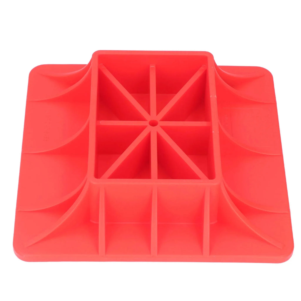 Heavy Duty Lift Jack Off Road Base Red Nylon Anti Fracture Support Board for Sand Mud Grass Soft Ground Lift Jack Base Jack Base