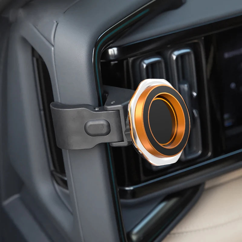 For BYD Denza B5 8 Leopard Car Phone Holder Leopard 5 8 Gravity Magnetic Navigation Mount 360° Adjustable Car Accessory