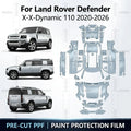 For Land Rover Defender X-X-Dynamic 110 2020-2026 8.5Mil Precut PPF Paint Protection Full Vehicle Glossy Clear Matte Black