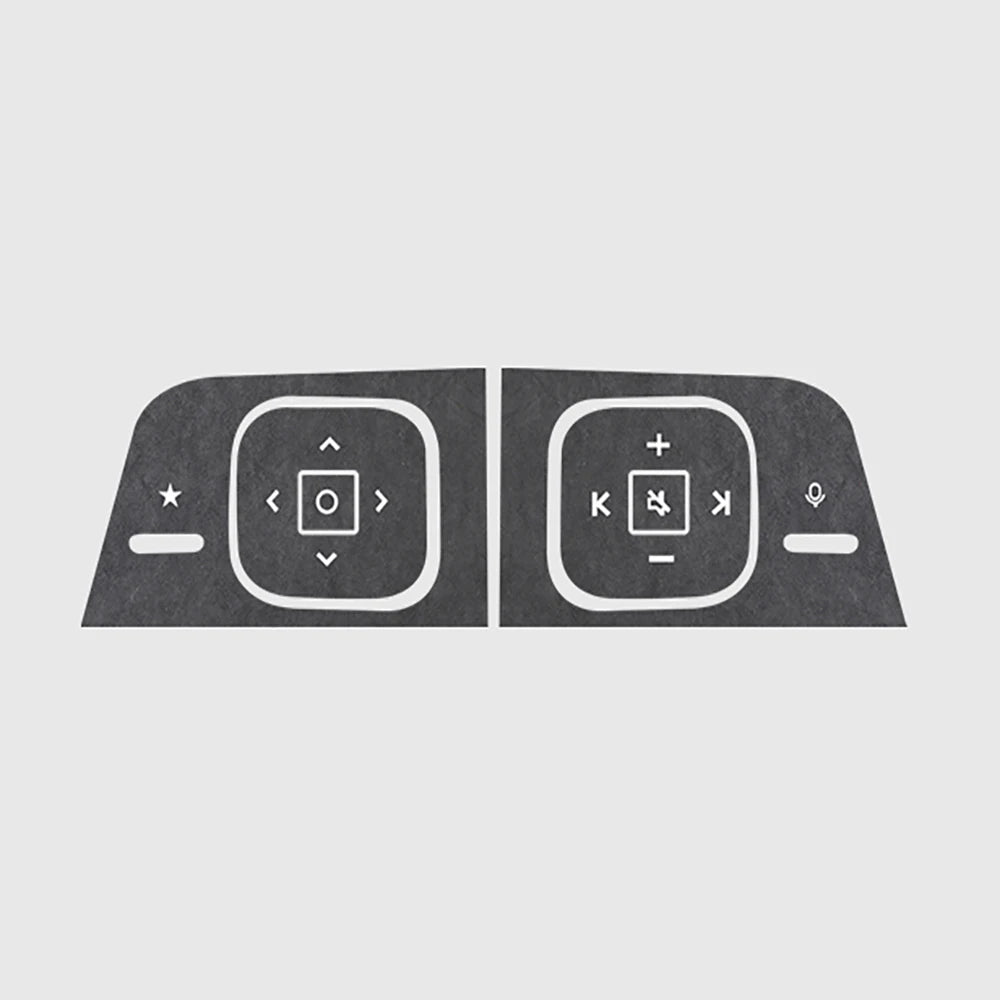 Wheel Button Panel Suede Panels Interior Modification Accessories For BAIC JISHI Rox 01 Polestone 01 2023 2024 2025 Steering