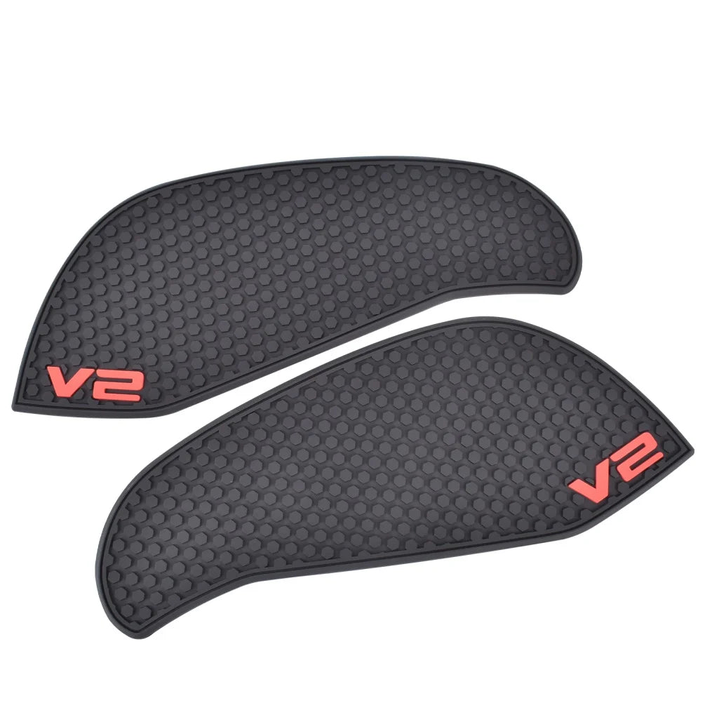 V2 Fuel Tank Stickers Gas Knee Grip Protector Pad Traction Decals For Ducati Panigale V 2 2025 2026 Motorcycle Accessories