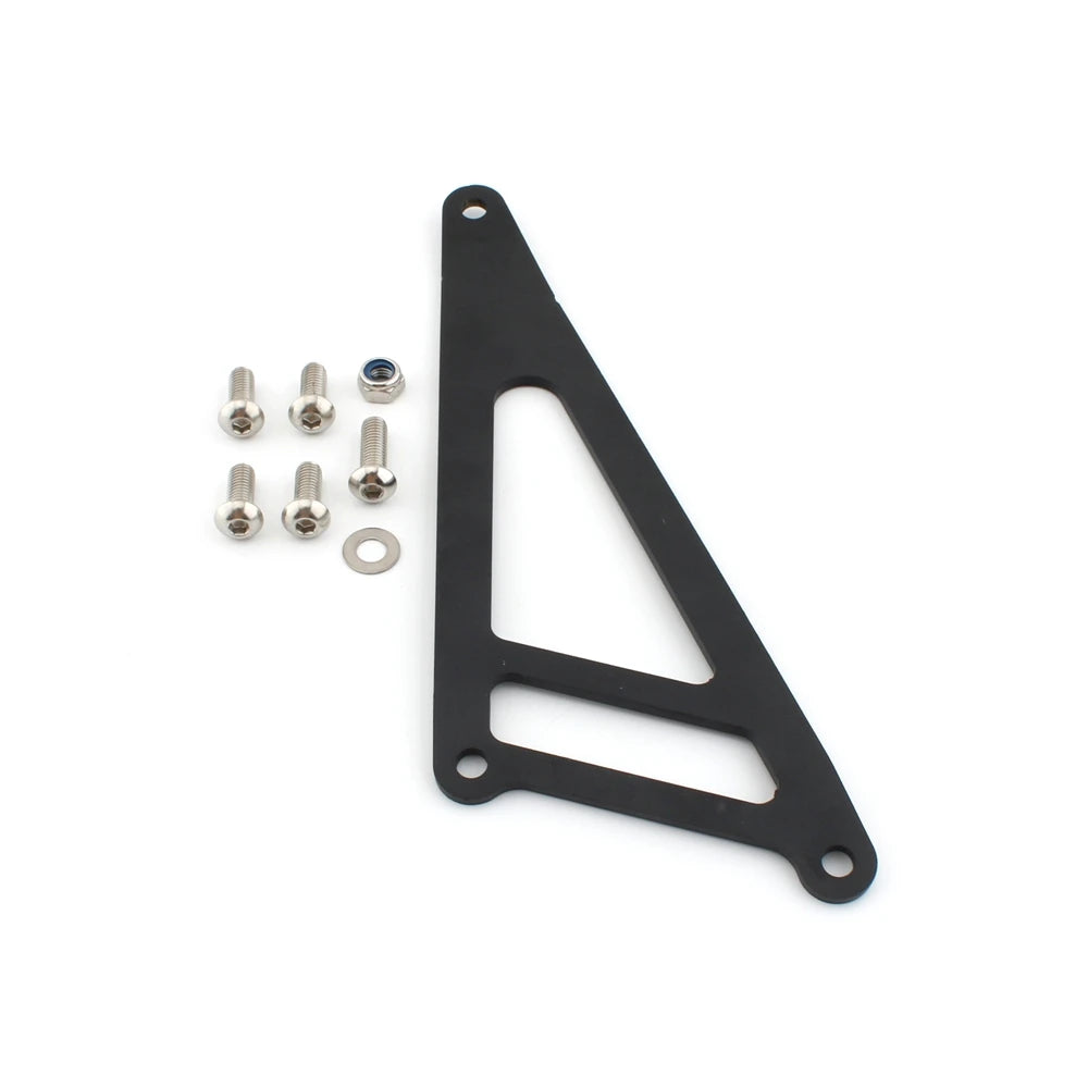 1PCS Motorcycle Aluminum Exhaust Hanger Bracket Accessories Muffler Support For KAWASAKI Ninja ZX4R ZX 4R ZX-4R ZX4RR 2023-2026