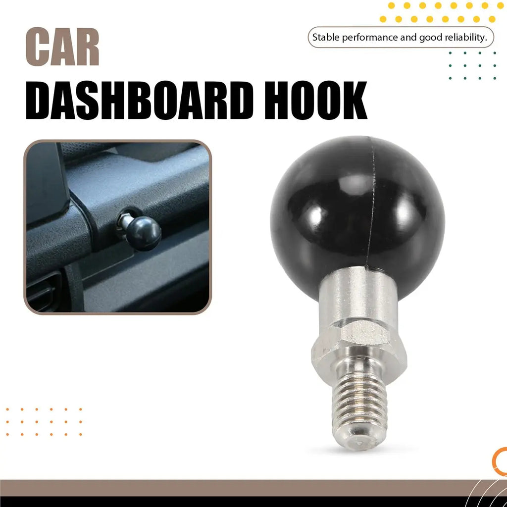 #59M Automotive Parts & Accessories,Car Copilot Dashboard Hook Screw for Suzuki Jimny JB64 JB74 2019-2022 (Black)