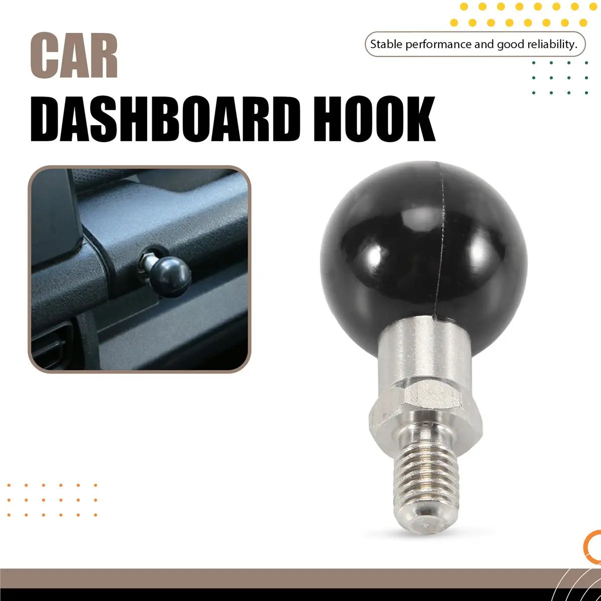 #59M Automotive Parts & Accessories,Car Copilot Dashboard Hook Screw for Suzuki Jimny JB64 JB74 2019-2022 (Black)