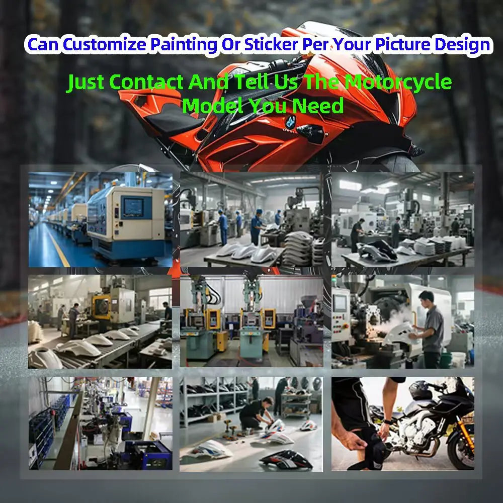 Motorcycle Fairing Kit for Ducati Panigale V4S  2020 2021 2022 2023 2024  ABS Customized Motorcycle  Fairings  Kit
