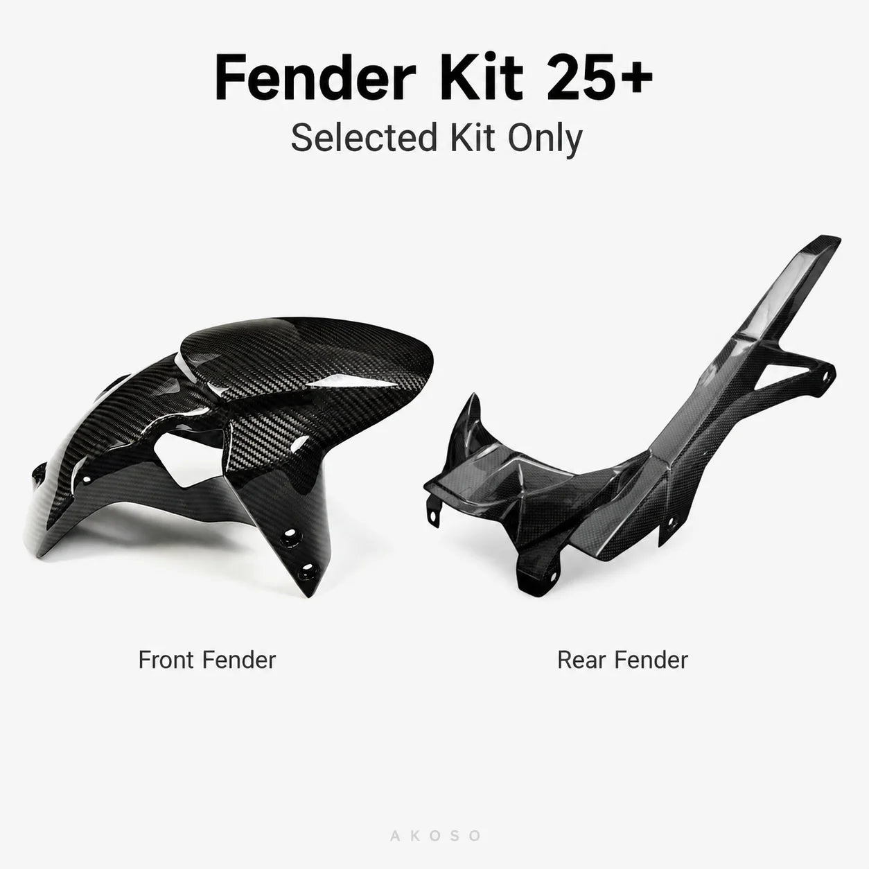 Bodywork Fairing Kit Options Carbon Fiber Fender Panel Cover Set Upgrade for Yamaha MT07 MT-07 2025+ Motorcycle Accessories