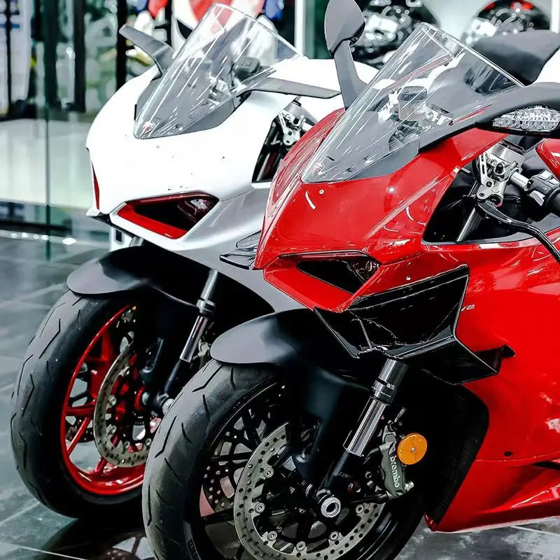 For Ducati Panigale V2 2020 2021 2022 2023 2024 Motorcycle Mirrors Winglets Aerodynamic Wind Side Wings Spoiler Fairing