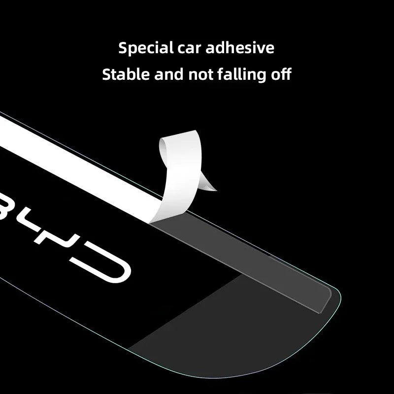 Car Rearview Mirror Rain Eyebrow Sticker Rainproof Cover For BYD Atto 3 Yuan Plus Han Tang EV F3 E6 Dmi Song F0 Qin Pro G3 Ea1