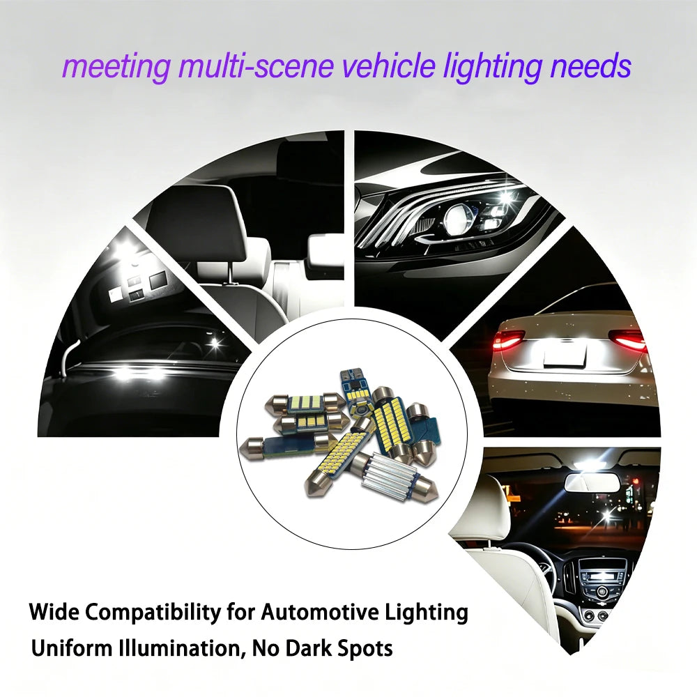 Premium Bright LED Interior Light Kit for Toyota Land Cruiser 80 1990-1997 1991 Dome Map Trunk Car Lamps with Canbus No Error
