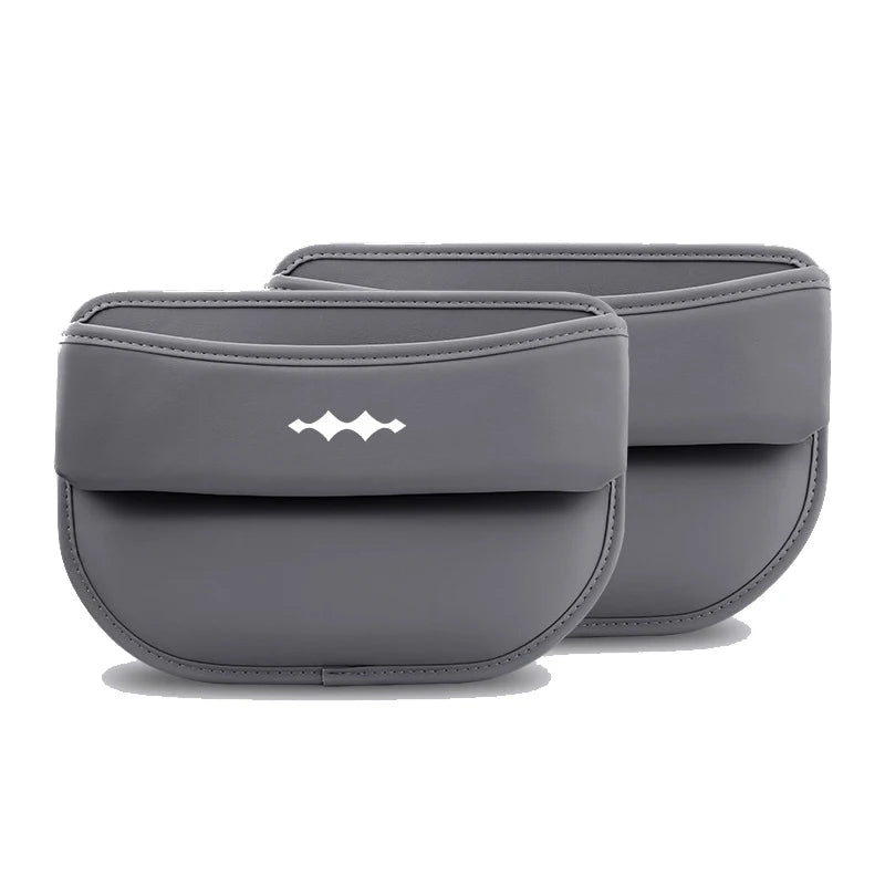 Seat Gap Storage Box for BYD Leopard 5 Leopard 8 Leather Car Seat Gap Pockets Anti-Spill Interior Accessory