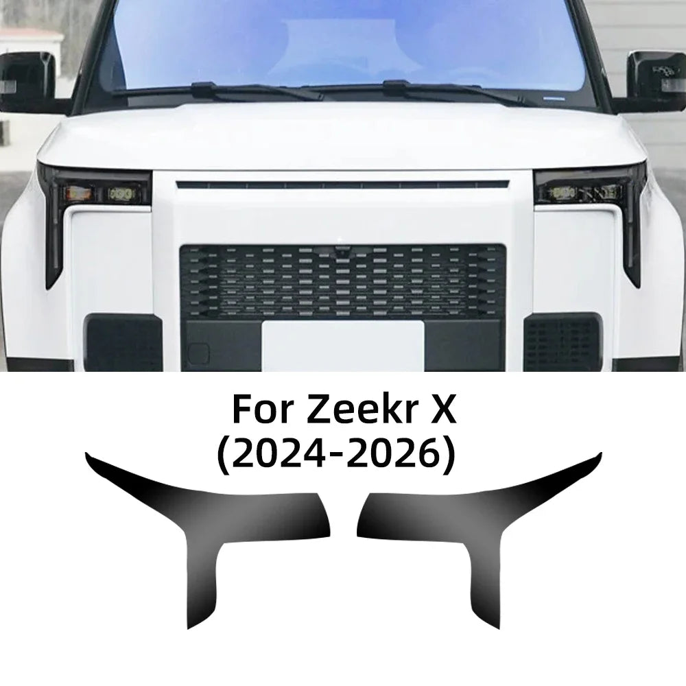 For Rox 01 2024 2025 2026 TPU Car Headlight Protective Film TPU Pre-cut Anti-scratch Clear Smoked Sticker Accessories PPF