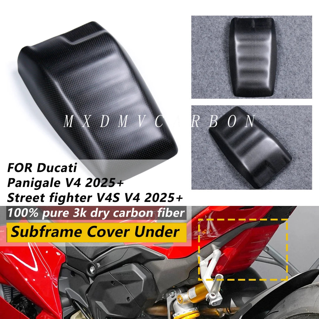 For Ducati Panigale V4S Streetfighter Street fighter V4 2026 2025 Motorcycle Dry Carbon Fiber Subframe Cover Under Fairing Kit