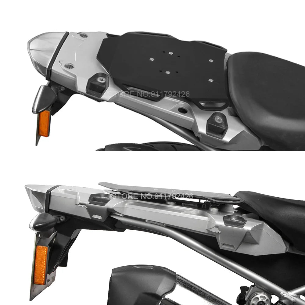 For BMW R1200GS R 1200 GSA 1250 GS R1250GS LC ADV Adventure Rear Seat Area Covering Plate And Rack Pillion Luggage Rails Cover