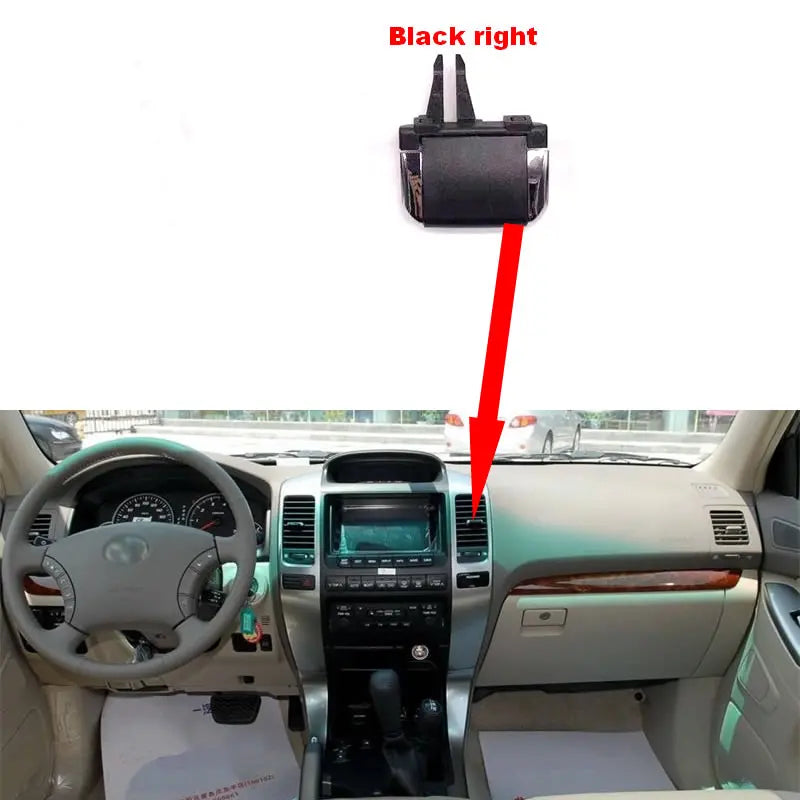 For Toyota Land Cruiser Prado LC120 2003-2009 Air Conditioner Outlet A/C Air Conditioning Vents Tab Clip Repair Kit Accessories