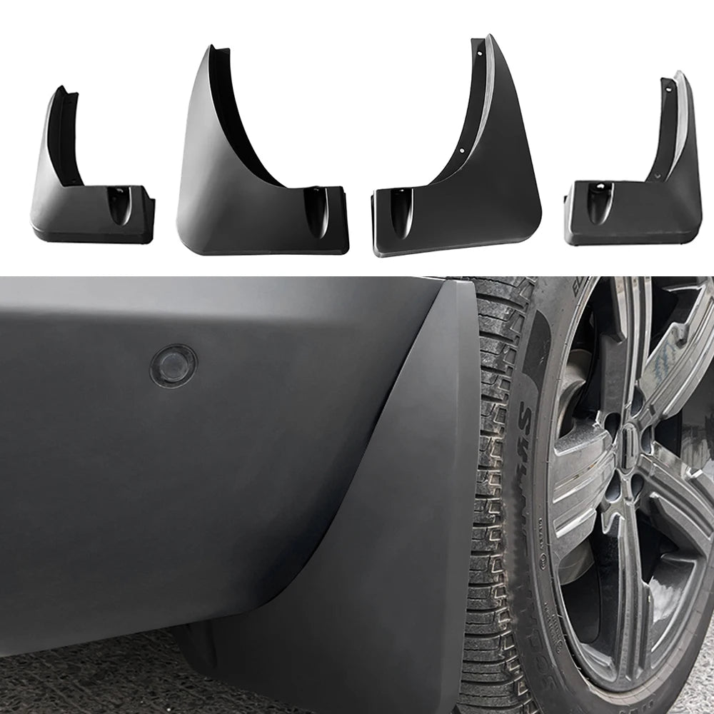 4Pcs Mudguards Mud Flaps Splash Guards Front Rear Wheels Fender Accessories For BAIC JISHI Polestone 01 Rox 01 2024 2025 2026