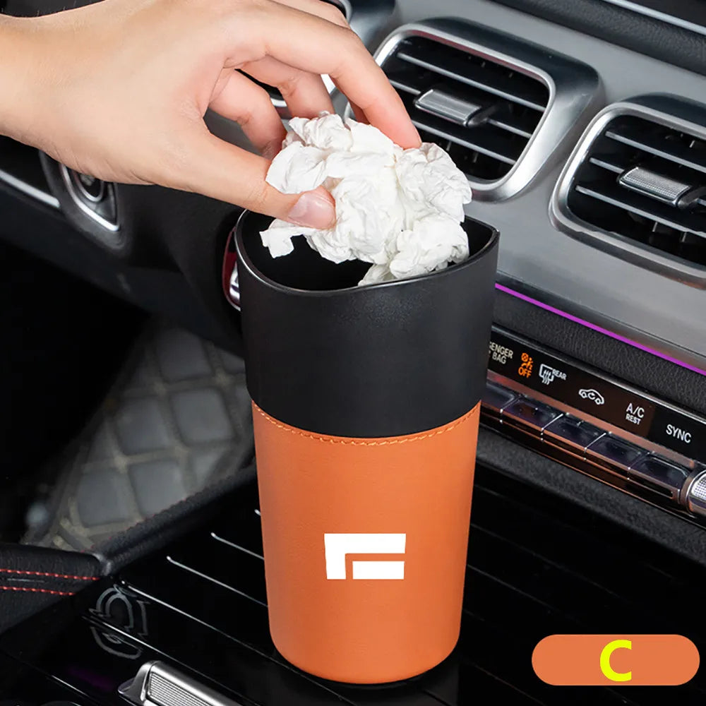 Car Trash Can For BAIC JISHI Rox Adamas 2026 Car Garbage Bin Storage Box Insert Multi-functional Waterproof Interior Accessory