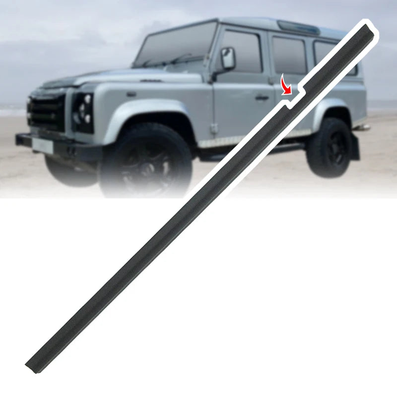 Window Glass Rubber Waist Seal Outer Rear Door Left Hand For Land Rover Defender 110 ALR5981 Car Accessories
