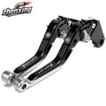 For YAMAHA MT-07 FZ-07 MT 07 FZ07 MT07 FZ 07 2014-2025 Motorcycle CNC Adjustable Folding Extendable Brake Clutch Levers Handle