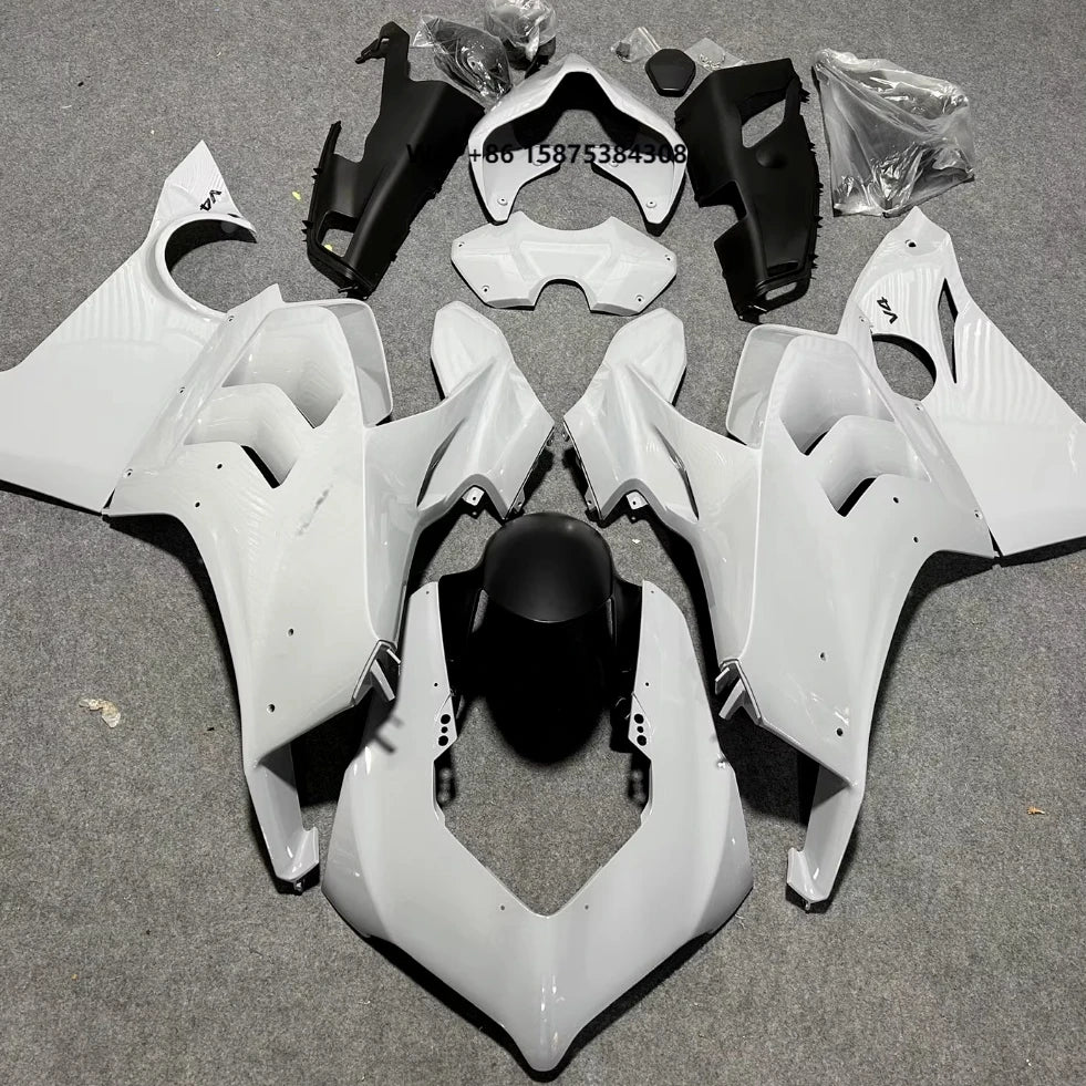 Motorcycle Fairing Kit for Ducati Panigale V4S  2020 2021 2022 2023 2024  ABS Customized Motorcycle  Fairings  Kit