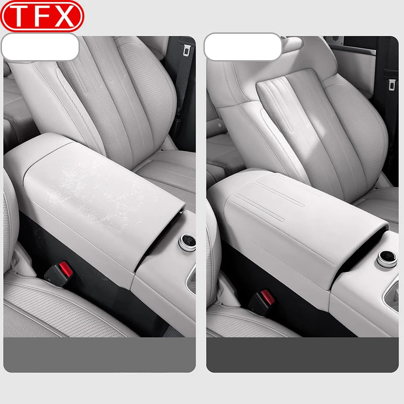 For BYD Leopard Titanium 7 2025 2026 Car Styling Armrest Box Cover Interior Center Console Armrest Protective Cover Accessories