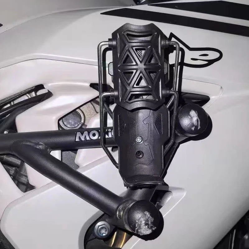 Motorcycle Water Bottle Holder 360° Rotatable For Honda Africa Twin CRF 1100 L CRF1100 CRF1000L 650 XADV Anti-Shake Cup Mount
