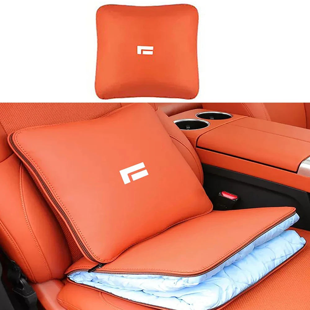 Car Multifnctional Car Blanket Quilt Pillow Waist Cushion Pad Interior Decoration Accessories For BAIC JISHI Rox Adamas 2026 ﻿